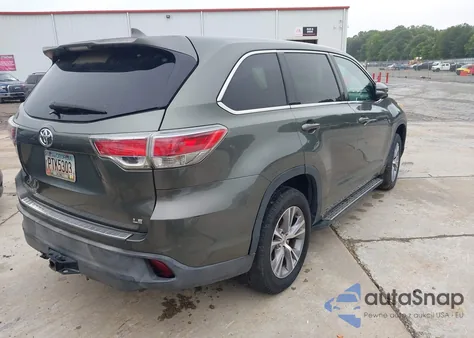 2014 Toyota Highlander Le Plus V6 z USA, uszkodzony, nr VIN 5TDZKRFH1ES019454